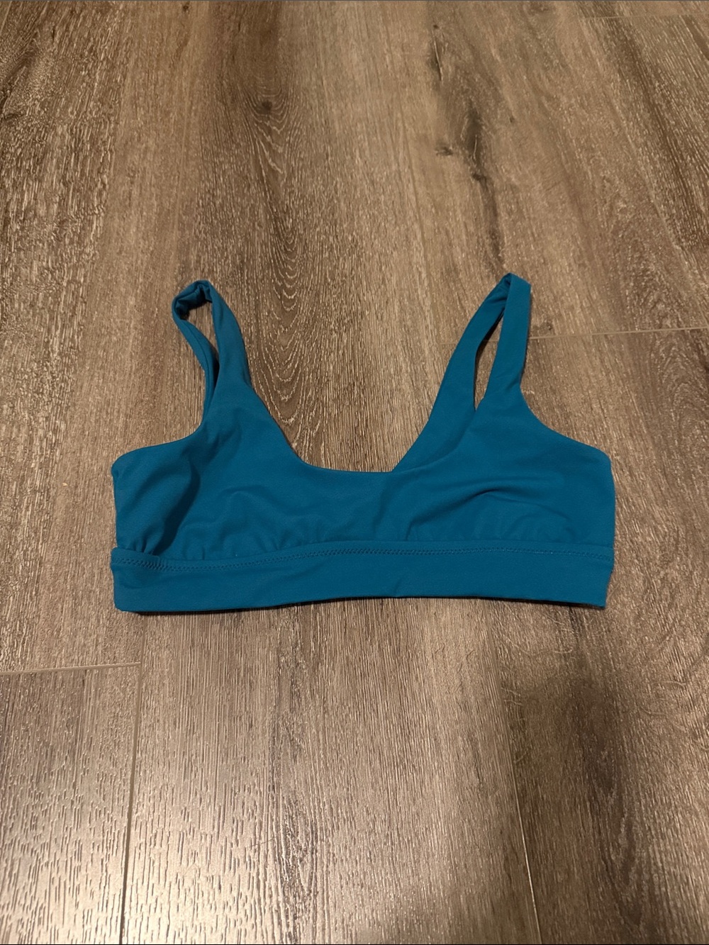 Vitamin A Teal Scoop Bralette